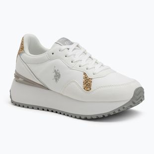 Női cipő U.S. Polo Assn. BAYLE003C fehér/arany