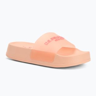 Női flip-flop U.S. Polo Assn. AMAMI009A szamóca/rózsaszín/fehér