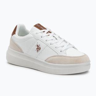 Férfi cipő U.S. Polo Assn. CODY003B fehér/világosbarna