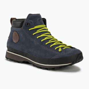Férfi túracipő Lomer Bio Naturale Mid Mtx Suede flag/lime