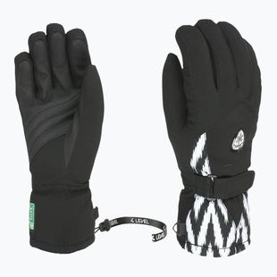 Női síkesztyűk Level Hero W black/white