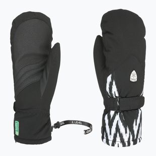 Női síkesztyűk Level Hero Mitt black/white