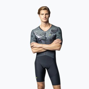 Férfi kerékpáros öltöny Alé Hive 2.0 szürke