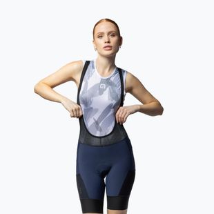 Női kerékpáros rövidnadrág Alé Stones Cargo Bibshorts hangulat kék