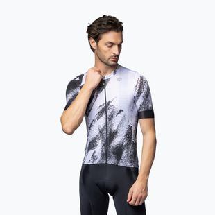 Férfi kerékpáros mez Alé Trace fehér