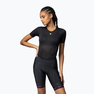 Női kerékpáros rövidnadrág Alé Strada 2.0 fukszia