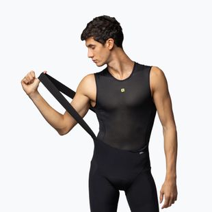 Férfi kerékpáros pulóver Alé Velo Aktív fekete