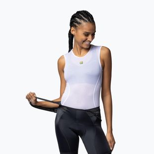 Női kerékpáros pulóver Alé Velo Aktív W fehér