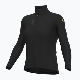 Női kerékpáros pulóver Alé Fondo 3.0 LS Jersey nero/black
