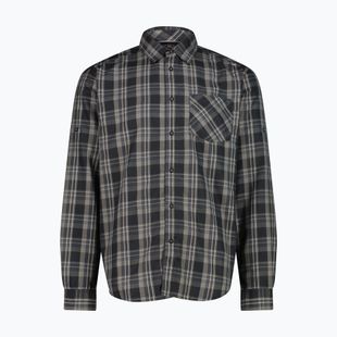 Férfi ing CMP 30T9927 anthracite/vanilla/grey