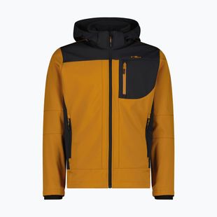 Férfi softshell dzseki CMP 3A01787N Zip Hood caramel/antracite