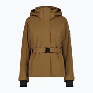 Női síkabát CMP 36W0106 Zip Hood copper