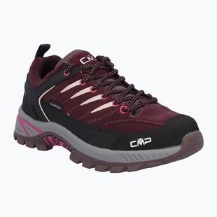 Gyermek túracipők CMP Rigel 2.0 Low Waterproof black berry/amaranto