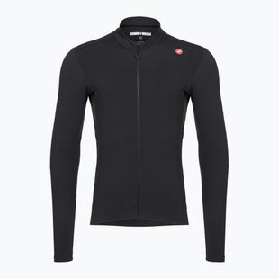 Férfi kerékpáros pulóver Castelli Espresso Thermal light black