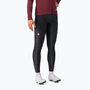 Férfi kerékpáros nadrág Castelli Espresso black