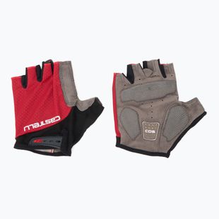 Férfi Castelli Entrata V gazdag piros kerékpáros kesztyű