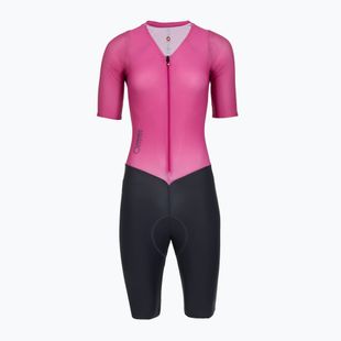 Női kerékpáros overall Castelli Movement Suit W violet pink/twilight blue