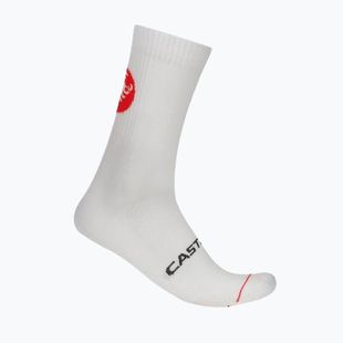 Férfi zokni Castelli Entrata 18 white