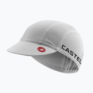 Kerékpáros sapka Castelli A/C 3 white