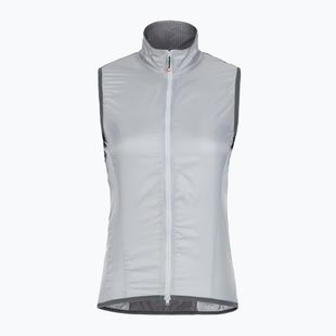Női kerékpáros mellény Castelli Aria Shell 2 silver gray