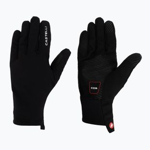 Férfi kerékpáros kesztyűk Castelli Lightness 3 Glove black