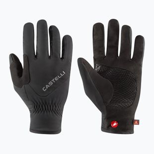 Férfi kerékpáros kesztyűk Castelli Entrata Thermal 3 Glove black