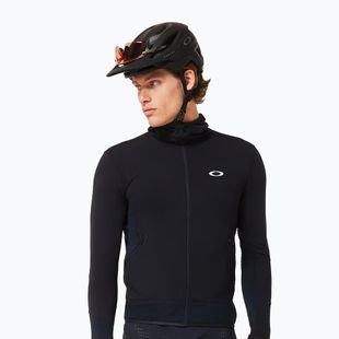 Kerékpáros pulóver Oakley Canopy Full Zip Hoodie blackout