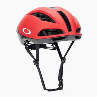 Kerékpáros sisak Oakley Velo Stelvio EU black/red pro