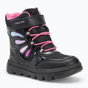 Gyerek hótaposó Geox Willaboom B A black / multicolor