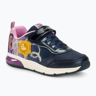 Junior cipő Geox Spaceclub navy/lavender