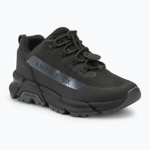 Cipő juniorskie Geox Flexyper Plus ABX black/dark grey