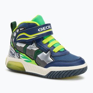 Geox Inek navy/lime zöld gyermekcipő
