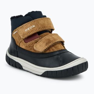 Gyerek hótaposó Geox Omar black / curry