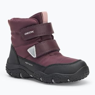 Gyerek hótaposó Geox Baltic ABX dark burgundy/black