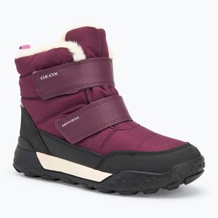 Gyerek hótaposó Geox Trekkyup ABX burgundy