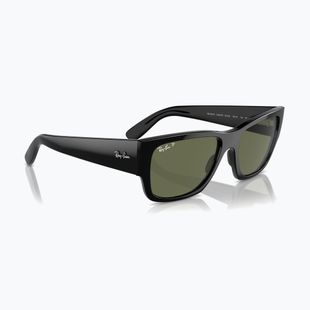 Napszemüveg Ray-Ban Carlos black/green polarized