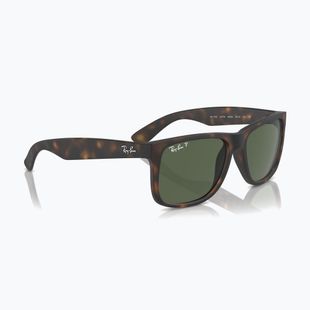 Napszemüveg Ray-Ban Justin Classic havana/sötétzöld polarizált
