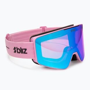 Sí szemüveg Bliz G001S matte pink/neon violet/blue multi
