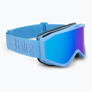 Gyerek síszemüveg Bliz Liner Jr matte blue/brown/blue multi