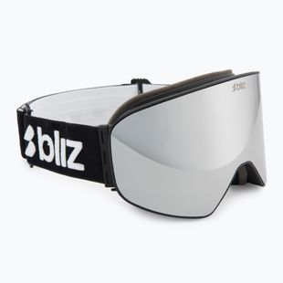 Síszemüveg Bliz Flow matte black/smoke/silver mirror