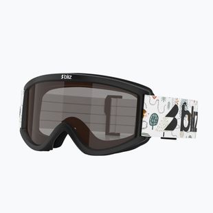 Gyerek síszemüveg Bliz Pixie Jr matte black/brown