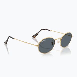 Napszemüveg Ray-Ban Oval arista gold/blue