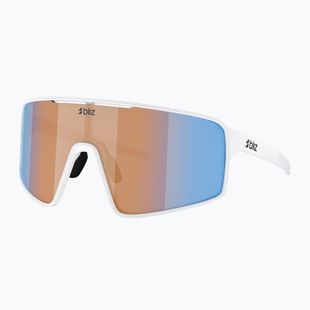 Bliz P001S Nano Optics Nordic Light matt fehér/korall/narancs kék multi napszemüveg