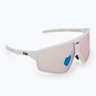 Bliz P002S Nano Optics Nordic Light matt fehér/korall/narancs kék multi napszemüveg