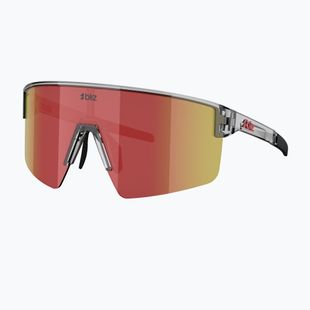 Napszemüveg Bliz P004 transparent dark grey/brown red multi