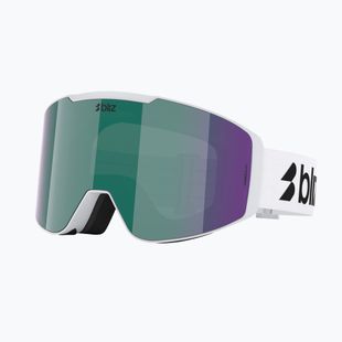 Síszemüveg Bliz G004 matte white/brown/green multi