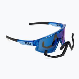 Napszemüveg Bliz Fusion Small transparent blue/smoke blue multi