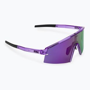 Napszemüveg Bliz P006 transparent purple/smoke purple mirror