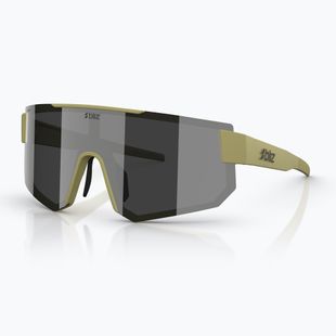 Napszemüveg Bliz P005 matte amber green/smoke silver mirror