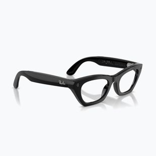 Kamerás szemüveg Ray-Ban Meta Zena shiny black/trs g. green